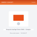 Groupe de chauffage Tuxhorn DN25 — Compact+ — vue produit